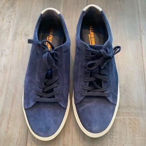 Men’s Allen Edmonds Blue Suede Lace Up
